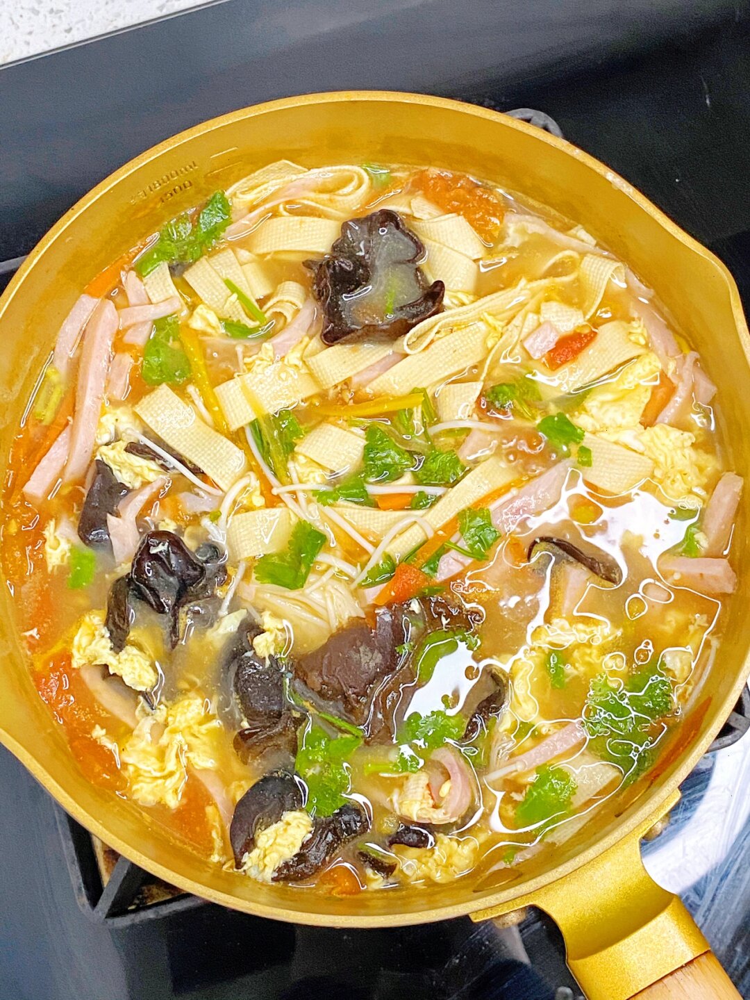 水豆腐的做法,西红柿煮水豆腐的做法