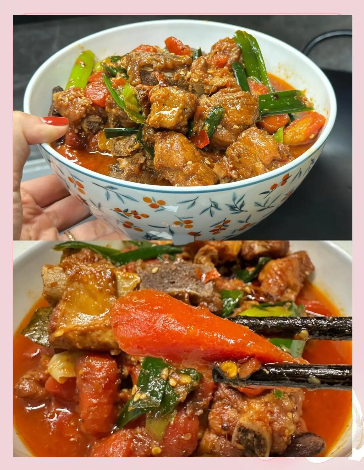 胡萝卜烧排骨