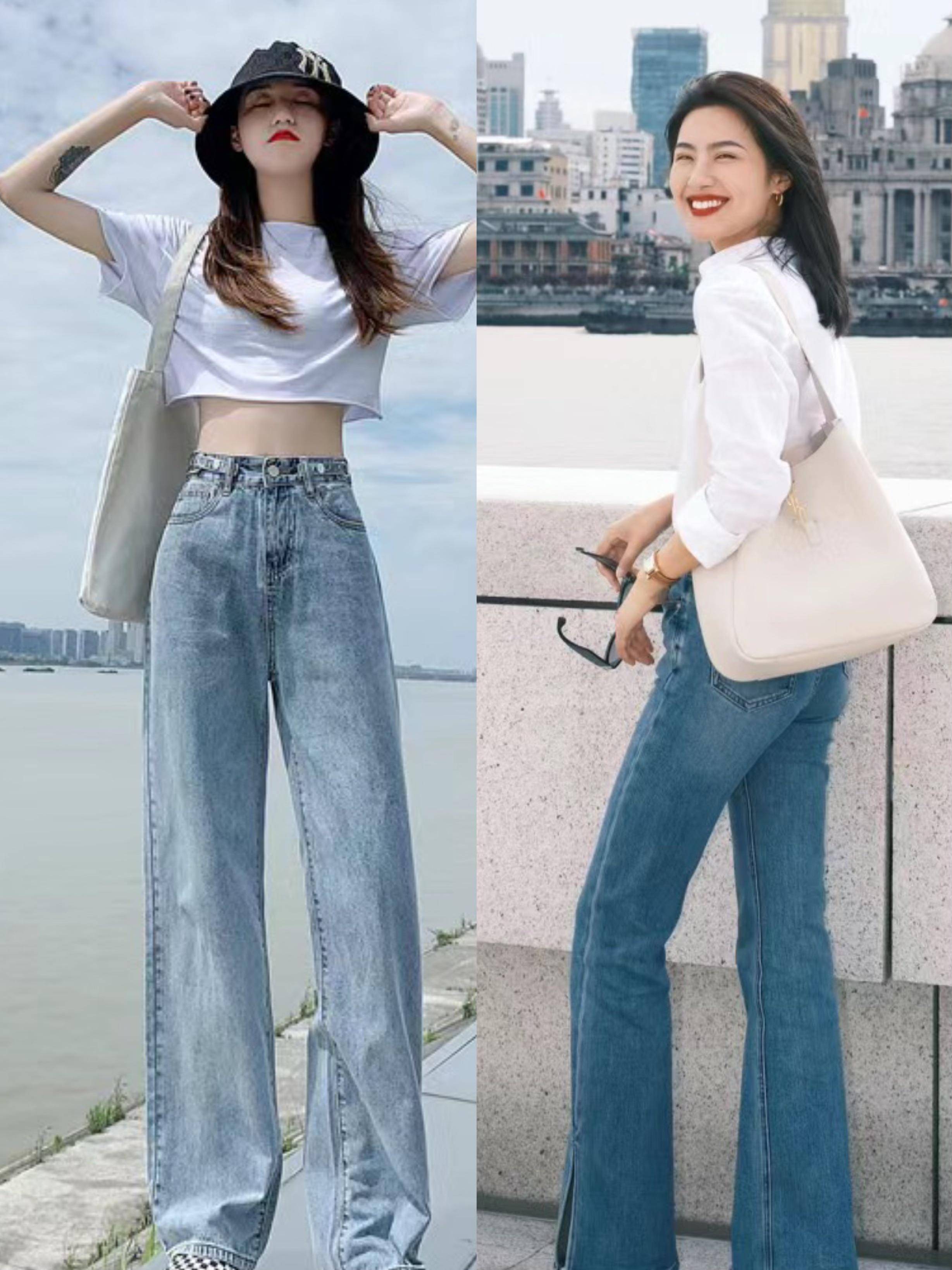 牛仔裤配什么衣服,白灰牛仔裤配什么衣服