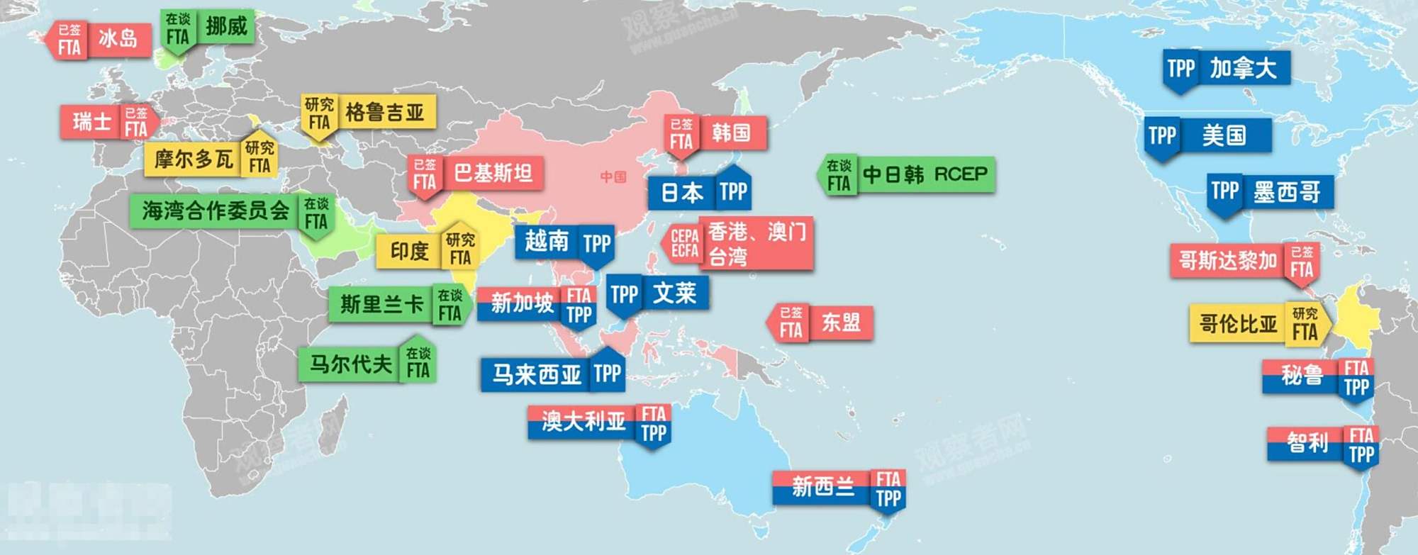 RCEP有哪些成员国,rcep有哪些成员国有印度吗