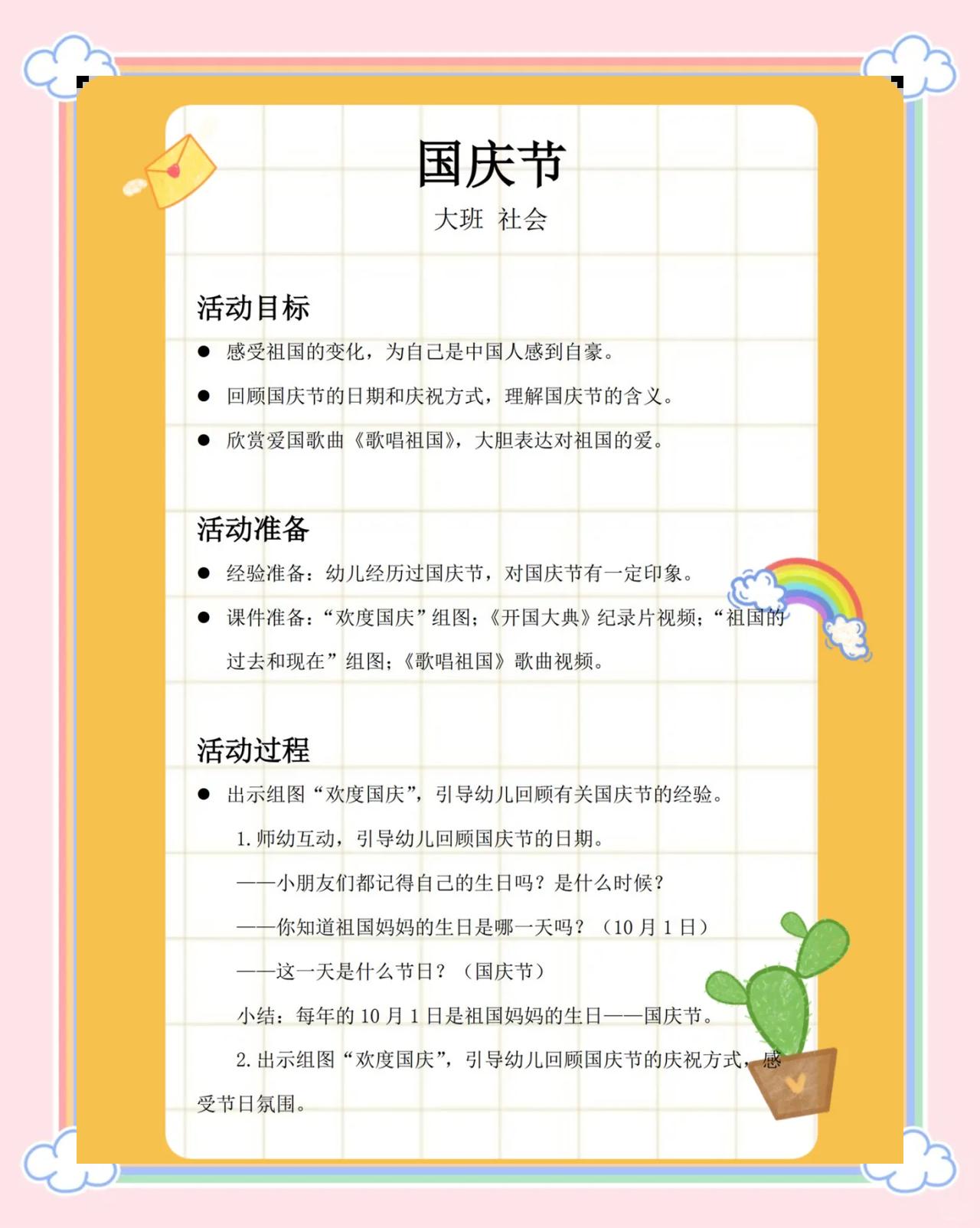 有关国庆节的来历,有关国庆节来历的纪念卡图片