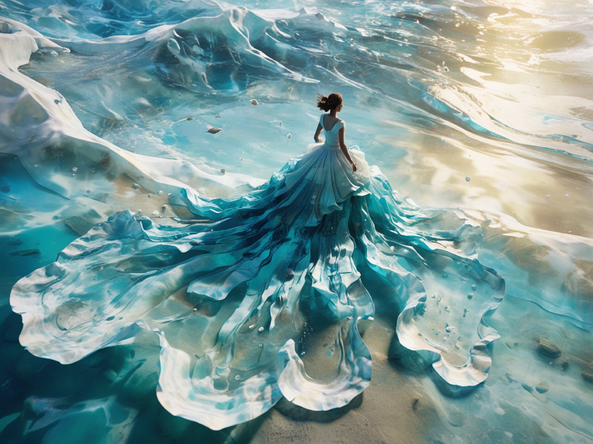 女人梦见到处都是水什么兆头,