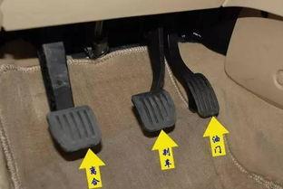 哪个是油门哪个是刹车,哪个是油门哪个是刹车怎么区分