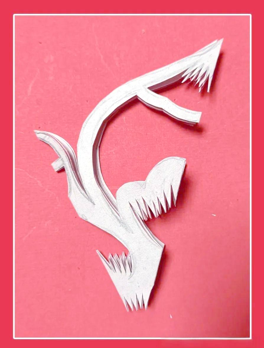 五瓣花剪纸的折法,五瓣花剪纸视频教程