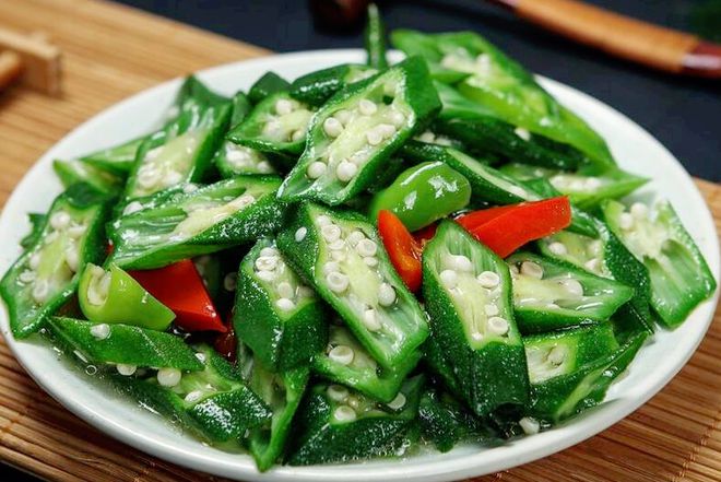 秋葵素炒怎么炒好吃,秋葵素炒怎么炒好吃窍门