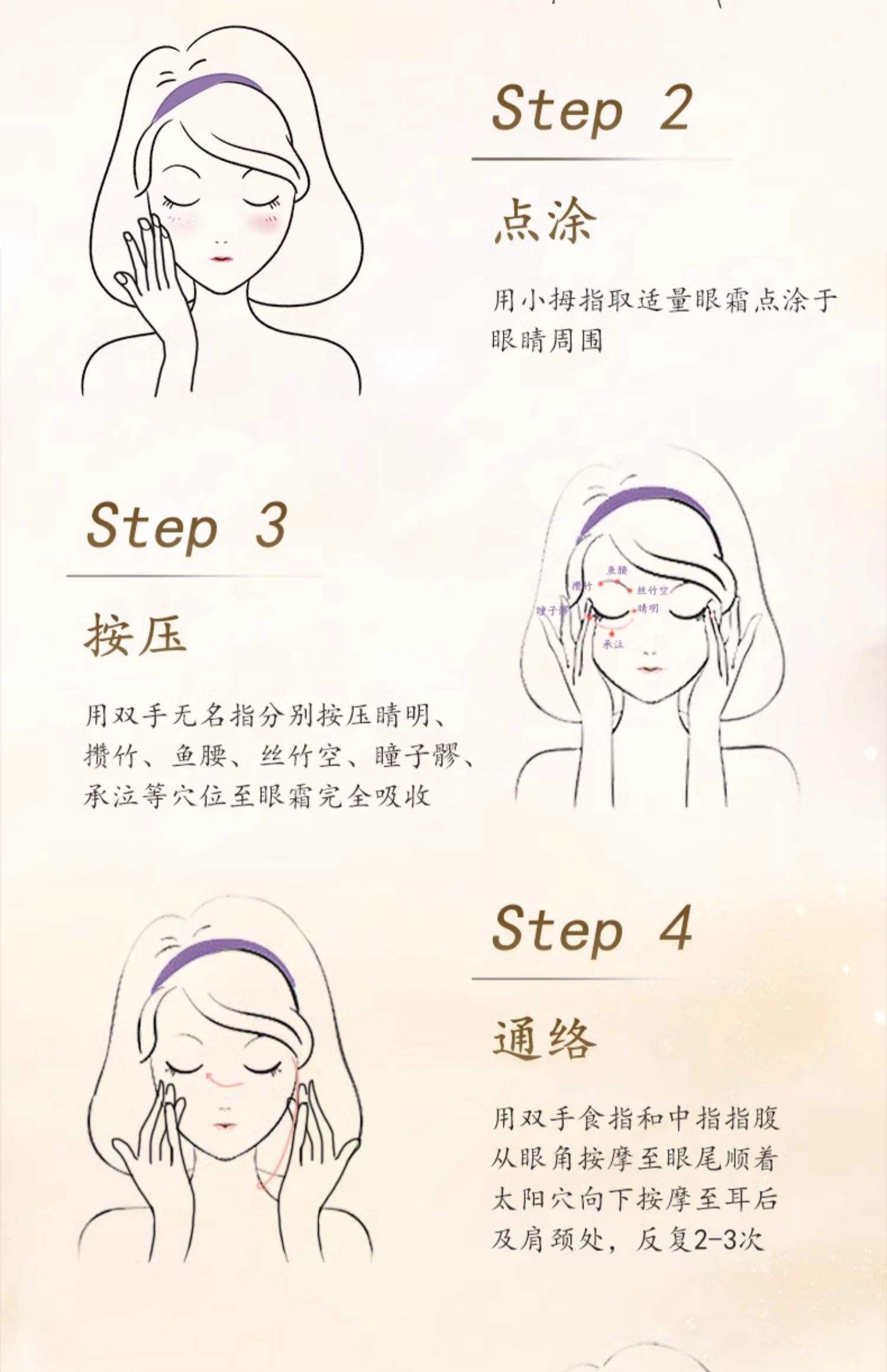 眼霜的使用方法,眼霜的使用方法顺序