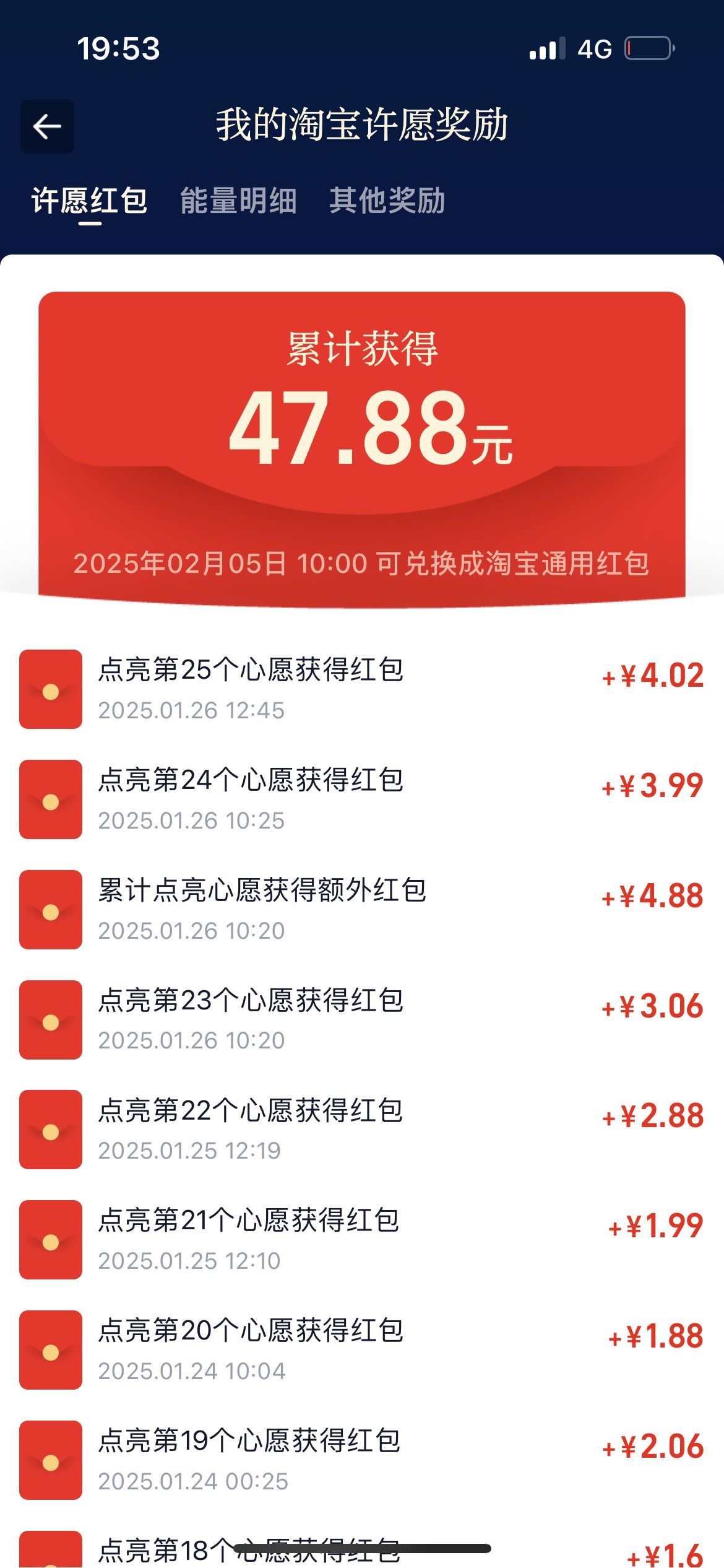 淘宝收的红包在哪里看,在淘宝收的红包,在什么地方查看