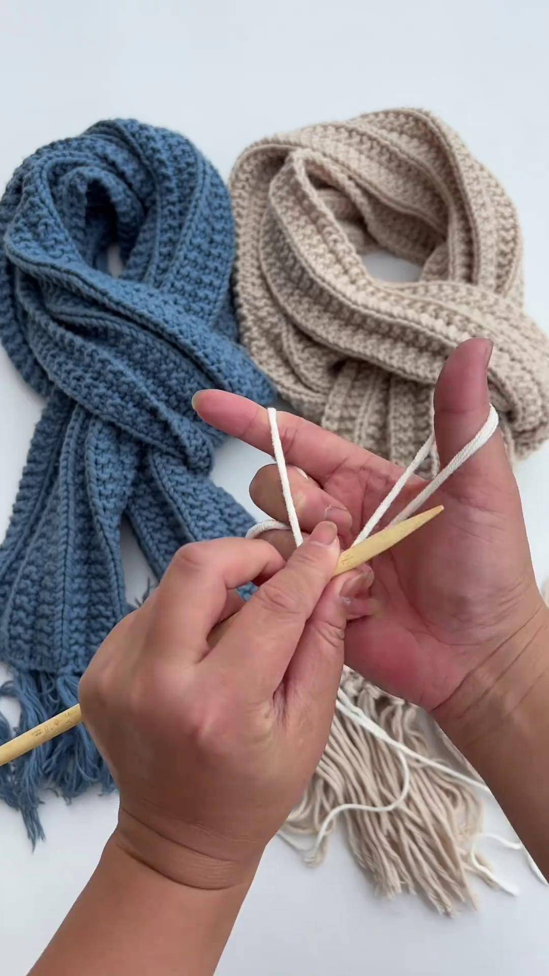 如何织围脖,教你织出好看围巾,织围脖什么方法好看又简单