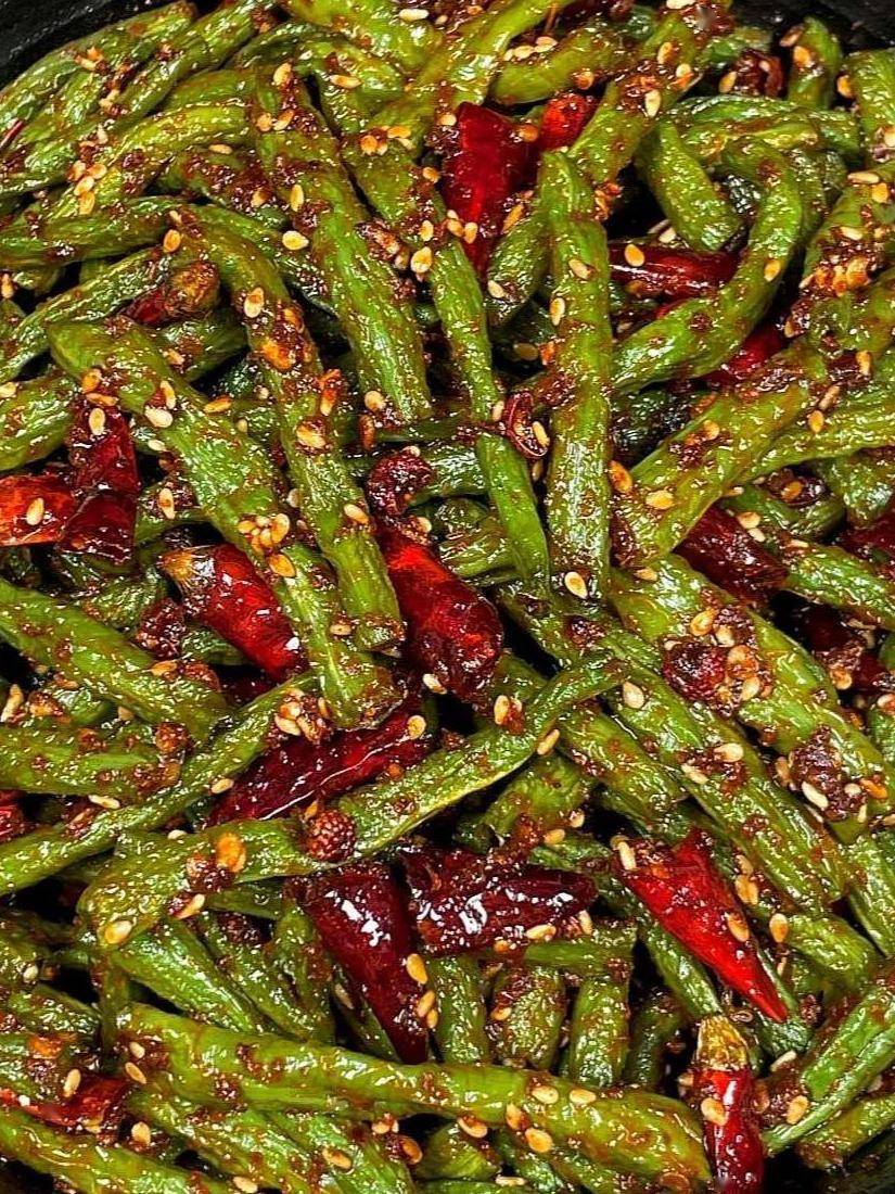 干煸四季豆正确做法,干煸四季豆做法