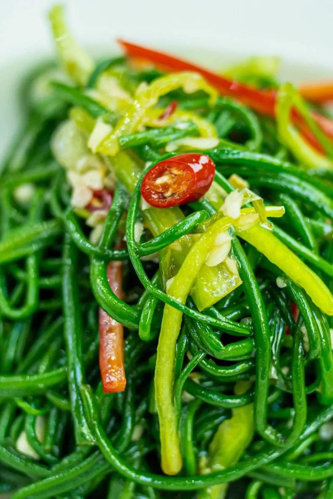 沙葱凉拌做法,沙葱凉拌做法视频