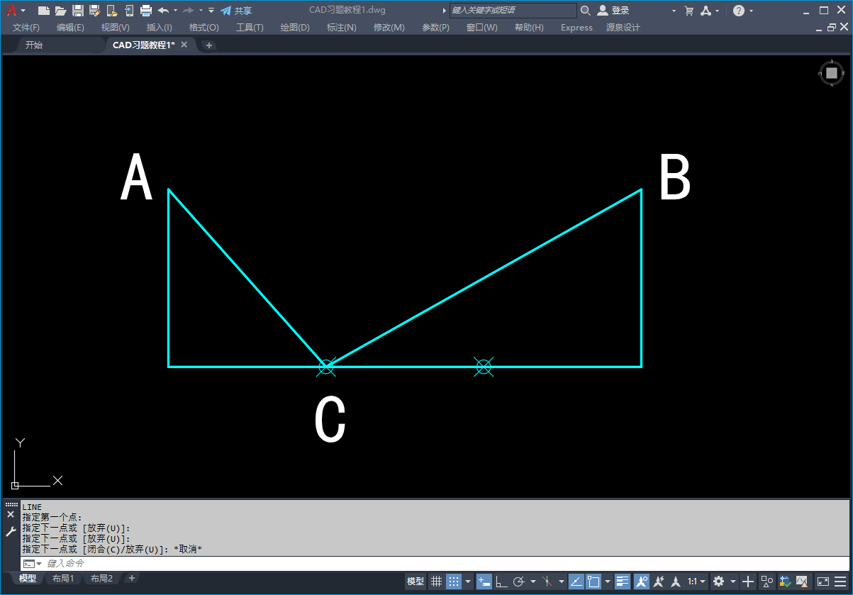 cad怎么画角度斜线,cad怎么画角度斜线视频