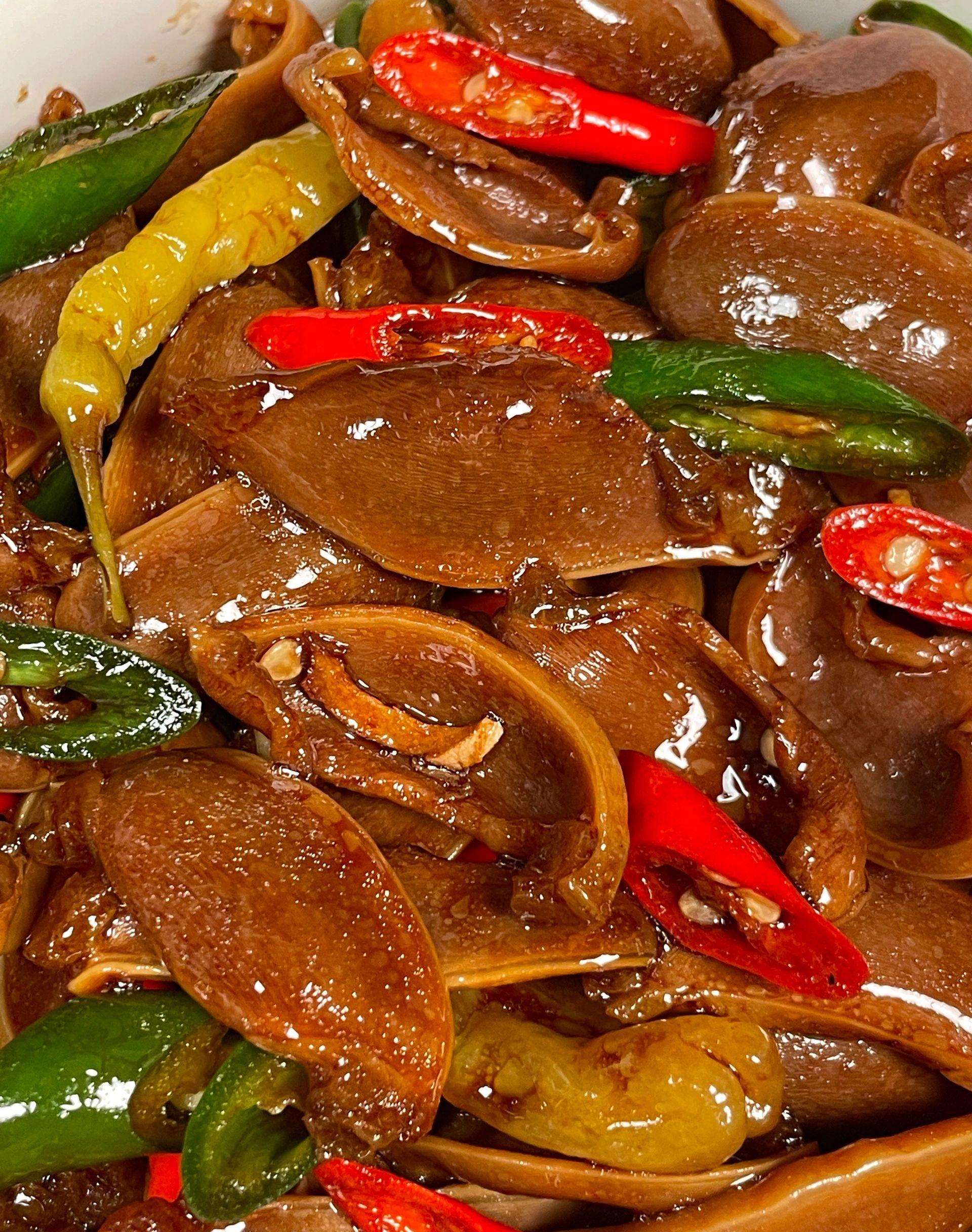 川菜炒鸭胗怎么做好吃,川菜爆炒鸭胗的做法窍门