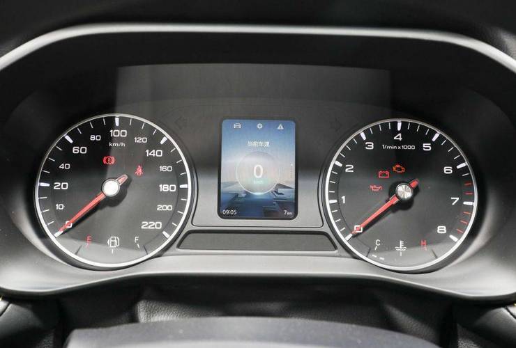 汽车水温表正常展示图怎么看,汽车水温表怎么看图解