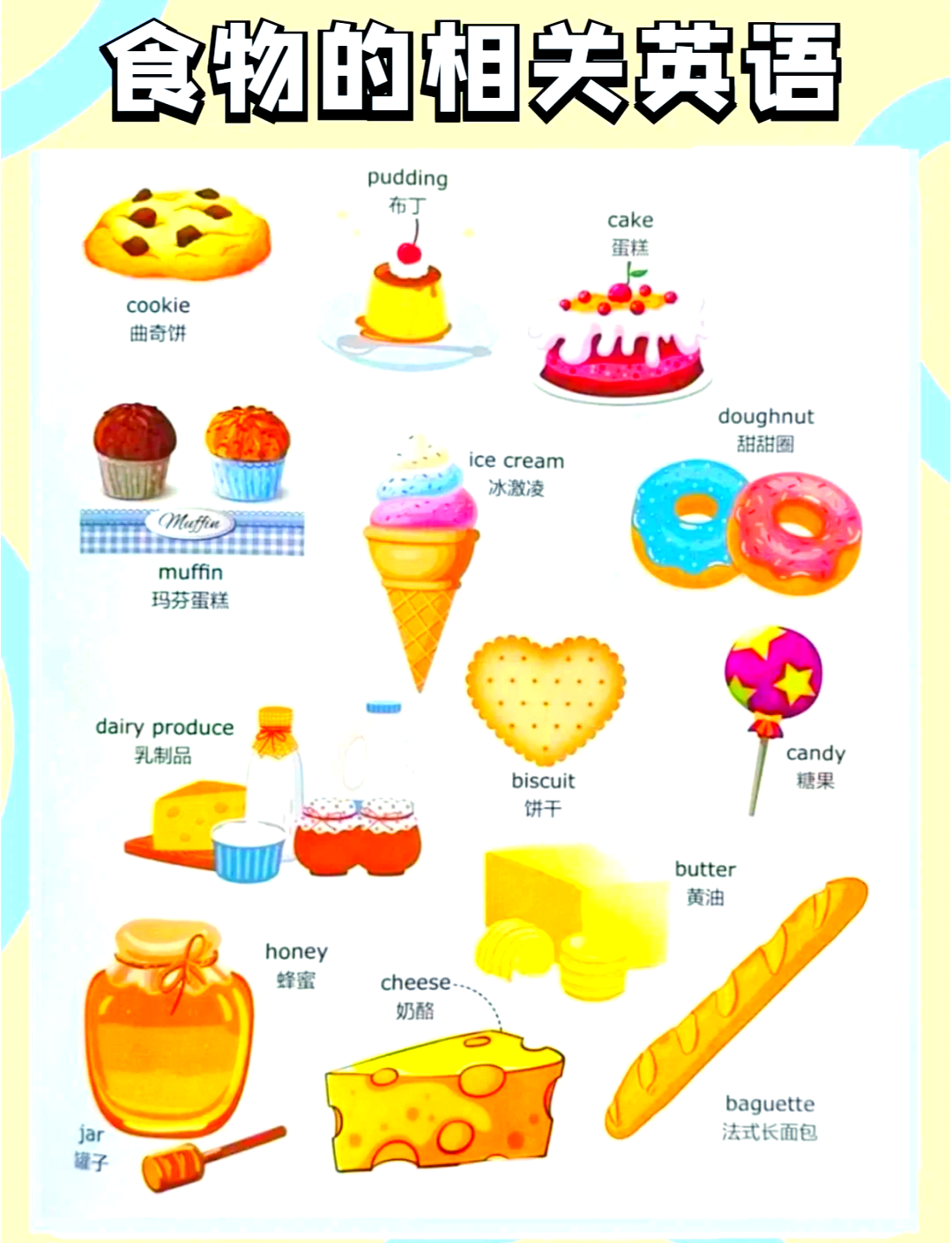 蛋糕的英语单词怎么读,蛋糕的英语是怎么读的